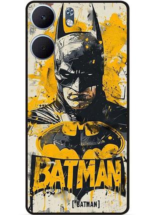 Чехол силиконовый бампер для oppo a5x с рисунком batman dc бэтмен