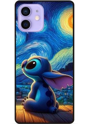 Силіконовий бампер чохол для iphone 11 стіч stitch
