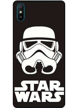 Силіконовий бампер чохол для huawei y5 2019 з малюнком зіркові війни star wars зоряні війни