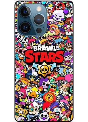 Силиконовый чехол бравл старс brawl stars для xiaomi samsung motorola nokia iphone zte oppo realme vivo бравл старс 2