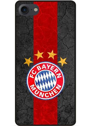 Силіконовий чохол бампер для iphone 7 з малюнком бавария мюнхен bayern