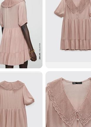 Мини-платье zara, размер m 3