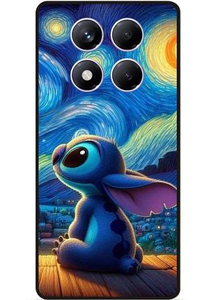 Силіконовий бампер чохол для tecno spark 30 pro стіч stitch