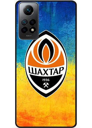 Силіконовий чохол бампер для xiaomi poco x4 pro 5g з малюнком шахтер донецк