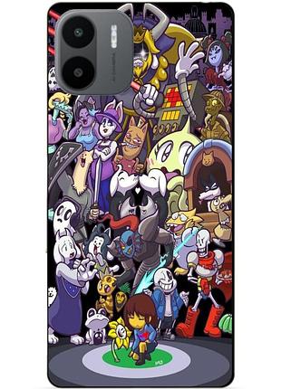Силіконовий чохол бампер для xiaomi redmi a2 з малюнком undertale андертейл