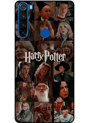 Силиконовый бампер чехол для xiaomi redmi note 8 с рисунком harry potter гарри поттер
