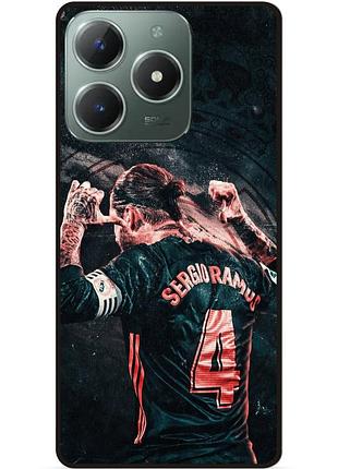 Силіконовий чохол бампер для infinix smart 8 plus (x6526) з малюнком серхио рамос sergio ramos