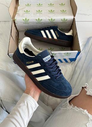 Чоловічі кросівки adidas handball spezial dark blue white