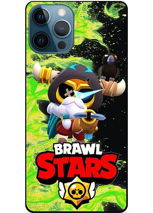 Силіконовий чохол із героєм бравл старс brawl stars для xiaomi samsung motorola iphone zte oppo realme nokia кореліус 2