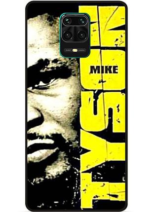 Чехол силиконовый бампер для xiaomi redmi note 9 pro с рисунком tyson майкл тайсон