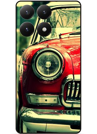 Силіконовий чохол бампер для xiaomi 15t з малюнком ретро-авто chevrolet машина