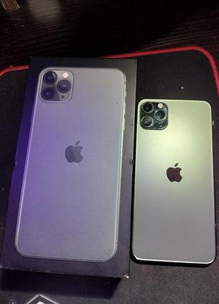 Iphone 11 pro max 256gb midnight green / neverlock / коробка 8