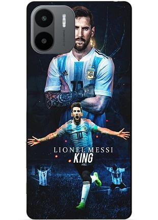 Силіконовий чохол бампер для xiaomi redmi a2 з малюнком messi or мессі