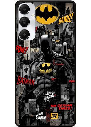 Чехол силиконовый бампер для samsung s25 plus с рисунком batman бэтмен