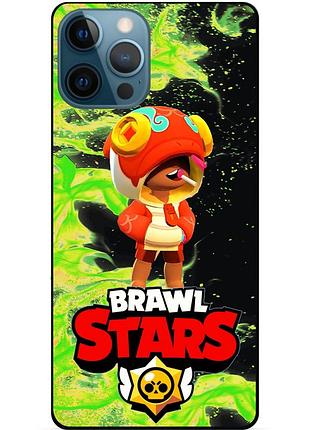 Чохол із героєм леон вдавливий бравл старс brawl stars для xiaomi samsung motorola nokia iphone zte oppo realme