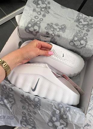 Жіночі тапки nike mind 001 white