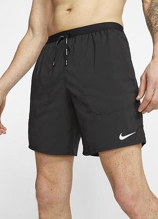 Шорты для бега nike flex stride cj5459-010 размер s 💝