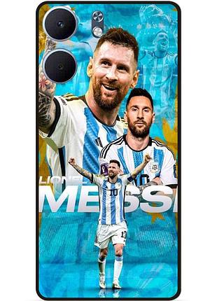 Силіконовий чохол бампер для oppo a5x з малюнком messi мессі