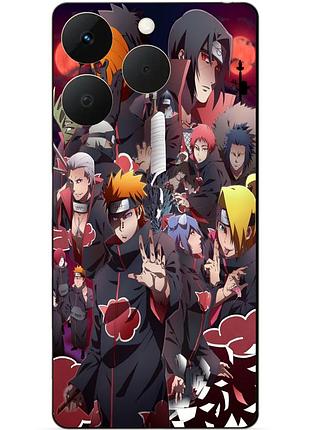 Силіконовий чохол бампер для realme 15t з малюнком наруто naruto аніме