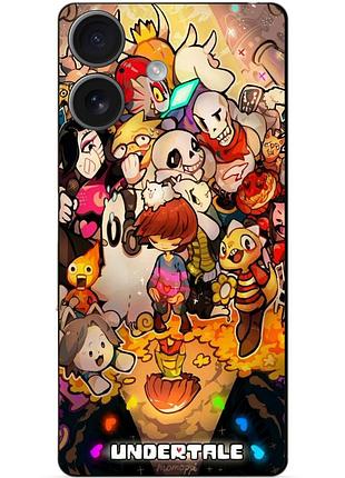Силіконовий чохол бампер для iphone 17 з малюнком андертейл undertale