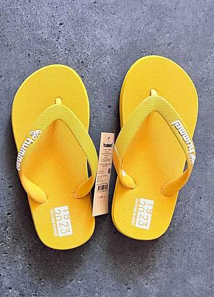 Детские вьетнамки девочке hummel. пляжные шлепанцы 28 размер