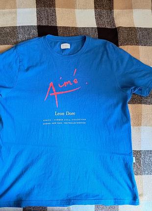Футболка aimé leon dore gallery tee 'nebulas blue'