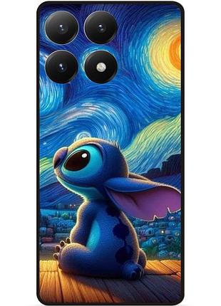 Силиконовый бампер чехол для xiaomi 15t stitch лило и стич