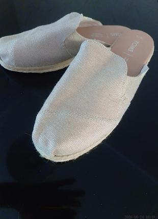 Еспадрильї жіночі  toms  38 р.