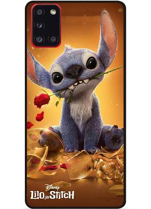 Силиконовый чехол бампер для zte blade v2020 smart stitch лило и стич