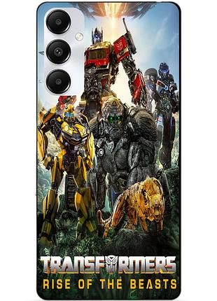 Чехол силиконовый бампер для samsung s24 звероботы трансформеры transformers