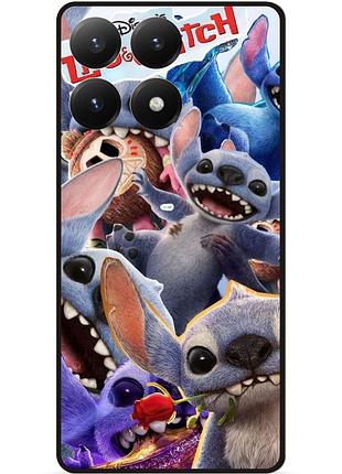Силіконовий бампер чохол для xiaomi 15t з картинкою стіч stitch