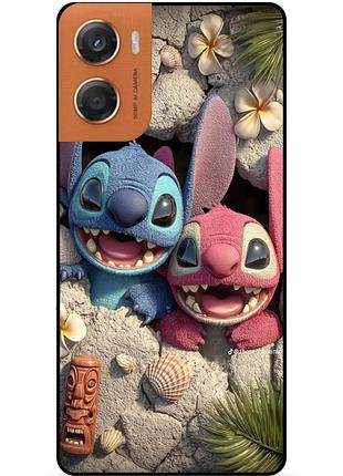 Силіконовий бампер чохол для motorola moto g06 стіч stitch