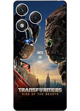 Силіконовий чохол бампер для huawei honor 400 lite з малюнком звіробої трансформери transformers