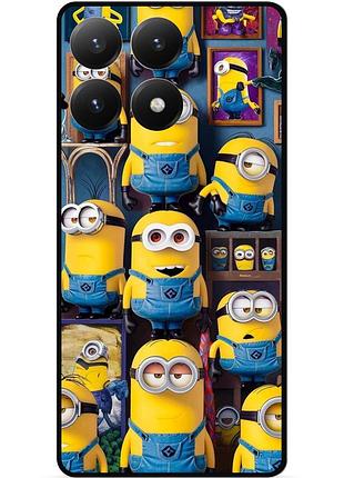 Силиконовый бампер чехол для xiaomi 15t с картинкой миньоны minion