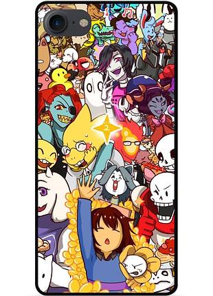 Силіконовий чохол бампер для huawei y5 2018 з малюнком undertale андертейл
