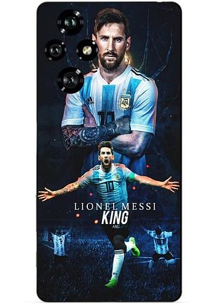 Чехол силиконовый бампер для huawei honor 200 с рисунком messi аргентина месси
