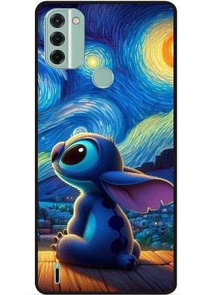 Силіконовий бампер чохол для nokia c31 стіч stitch