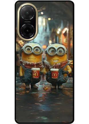 Силиконовый чехол бампер для xiaomi redmi a5 с картинкой миньоны minion