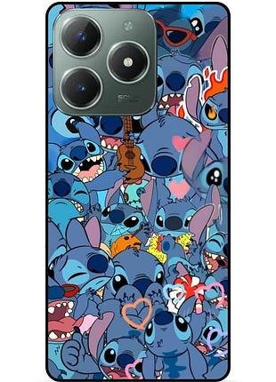 Силиконовый бампер чехол для infinix smart 8 plus (x6526) с картинкой стич stitch