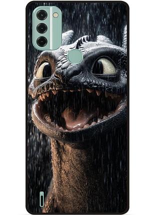Чехол силиконовый для nokia c31 как приручить дракона dragon