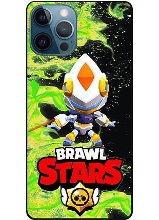 Чохол герой леон меха сяючий бравл старс brawl stars для xiaomi samsung motorola nokia iphone zte oppo realme