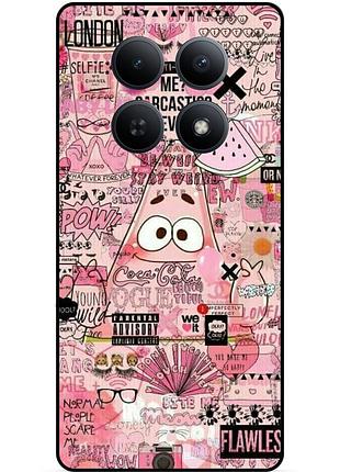 Силиконовый чехол для xiaomi poco m8 5g с рисунком губка боб sponge bob