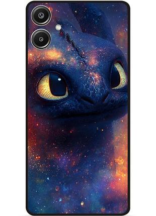 Силиконовый чехол для samsung a07 с рисунком как приручить дракона dragon