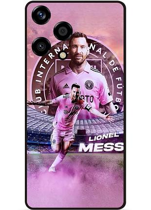 Силіконовий чохол бампер для huawei honor 200 lite з малюнком leo messi мессі