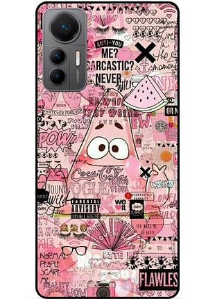 Силіконовий чохол для xiaomi 12 lite з малюнком губка боб sponge bob