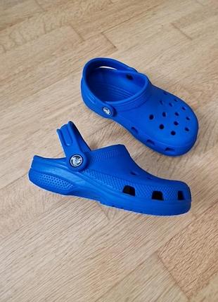 Шлепанцы кроксы аквашузы crocs / размер 31-32 (j1) оригинал