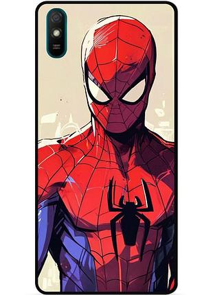 Силіконовий чохол бампер для xiaomi redmi 7a людина-павук spider man