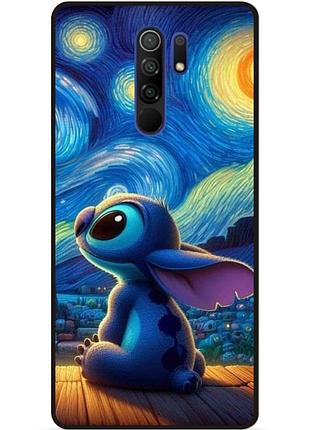 Силіконовий бампер чохол для xiaomi redmi 9 стіч stitch