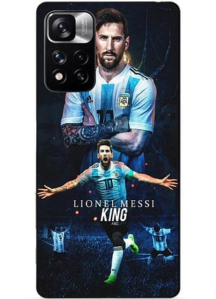 Силіконовий чохол бампер для xiaomi redmi 10 з малюнком messi or мессі