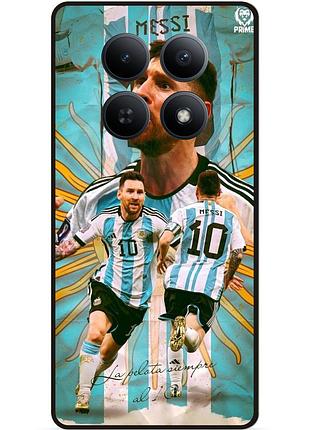 Силиконовый бампер чехол для xiaomi redmi note 15 pro plus 5g с рисунком messi аргентина месси